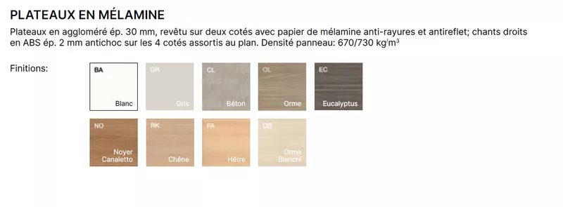 Table de r&eacute;union ovale Venise - Convivialit&eacute; et Design Italien