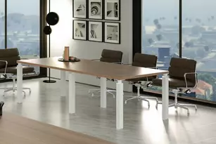 Table de Réunion Quatro L220 - Design Exécutif