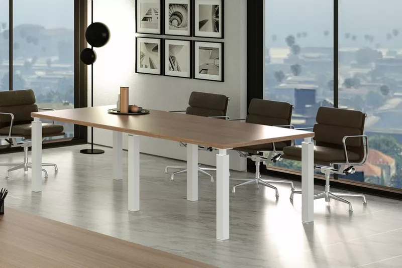 Table de R&eacute;union Quatro L220 - Design Ex&eacute;cutif