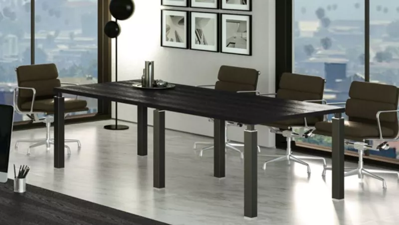 Table de R&eacute;union Quatro L220 - Design Ex&eacute;cutif