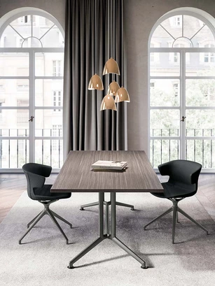 Table de réunion rectangulaire Venise