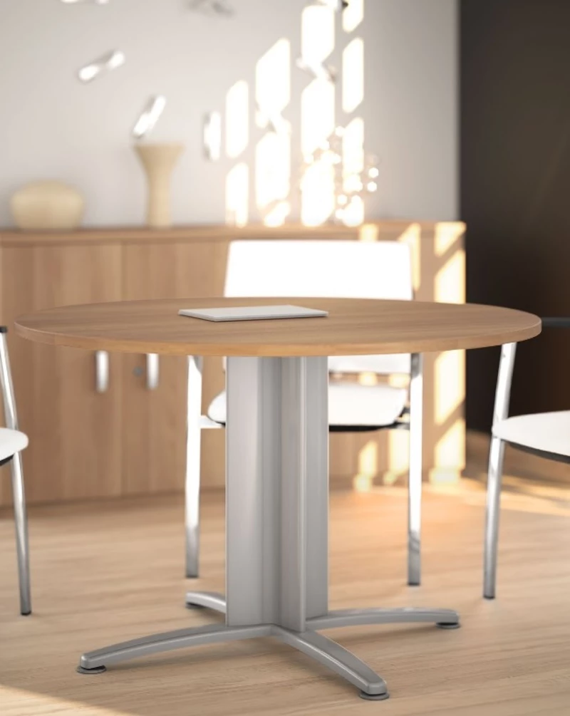 Table de R&eacute;union Ronde Atlas - Mobilier Professionnel pour Petit Espace