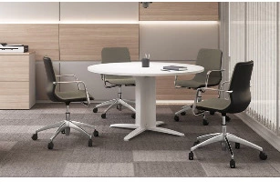 Table de réunion ronde Atlas