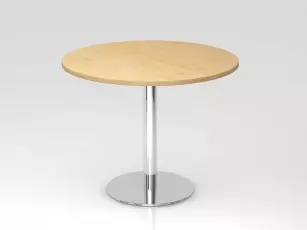 Table de réunion ronde de 100 cm