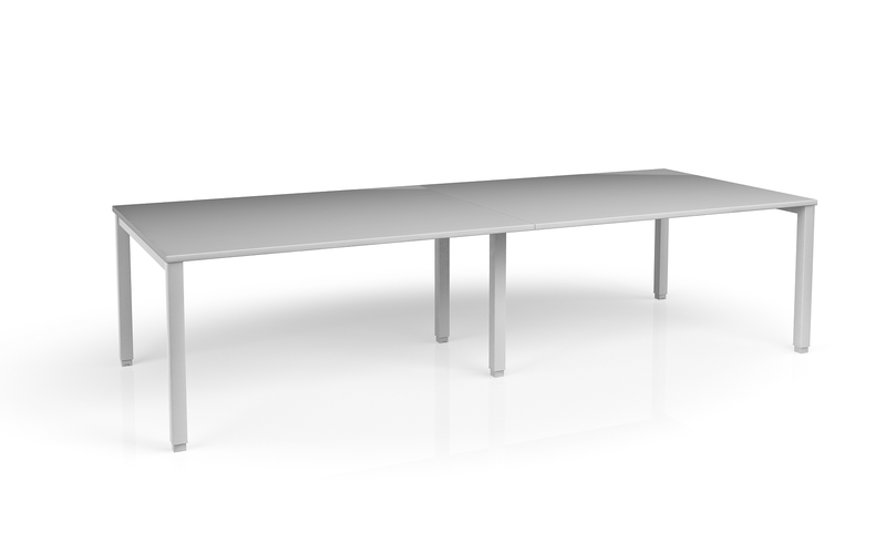 Table de réunion Tempo 10 personnes - L300 x P120 cm
