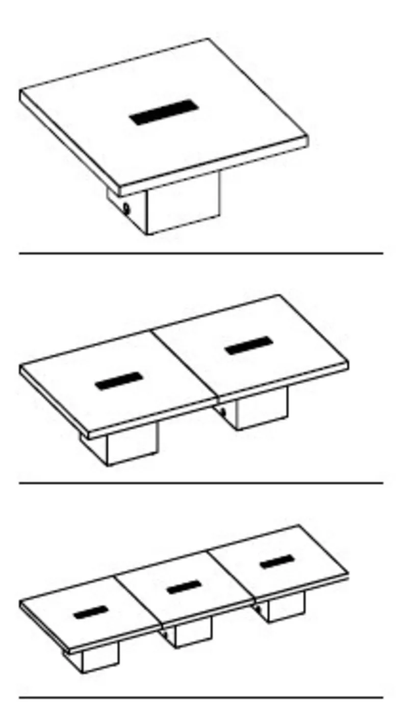 Table de r&eacute;union Vermount - Design Italien