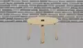 Table ronde Comme à la Ferme - Design Italien