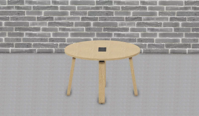 Table ronde Comme à la Ferme