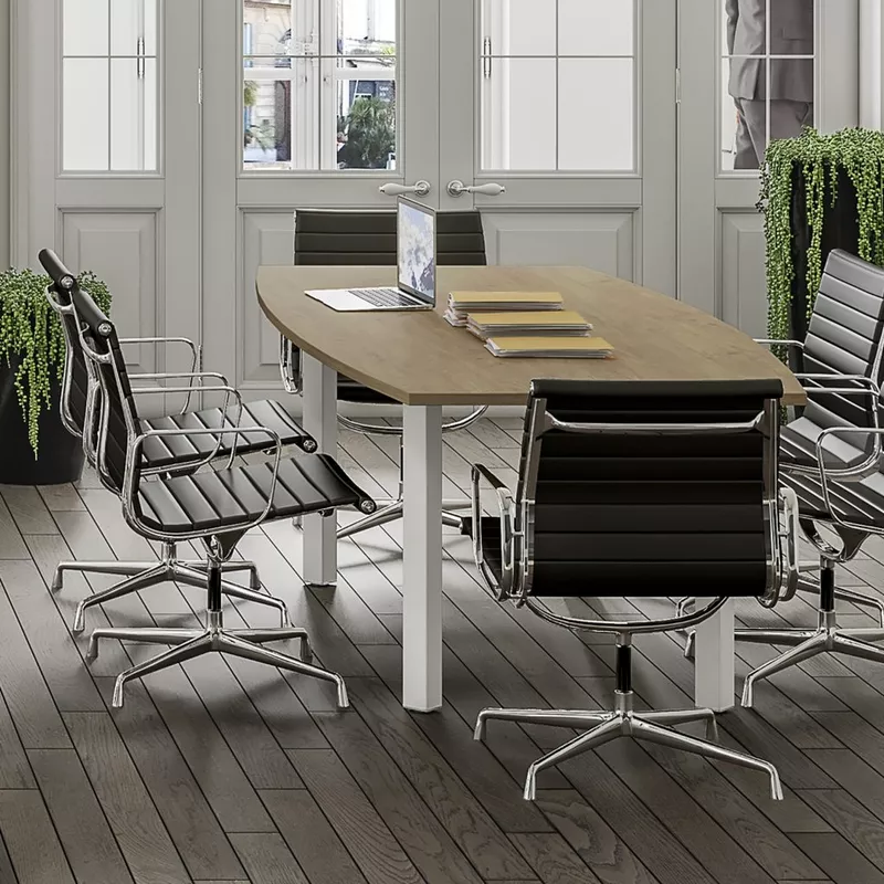 Table tonneau Quadri / Idra - Fabrication fran&ccedil;aise 