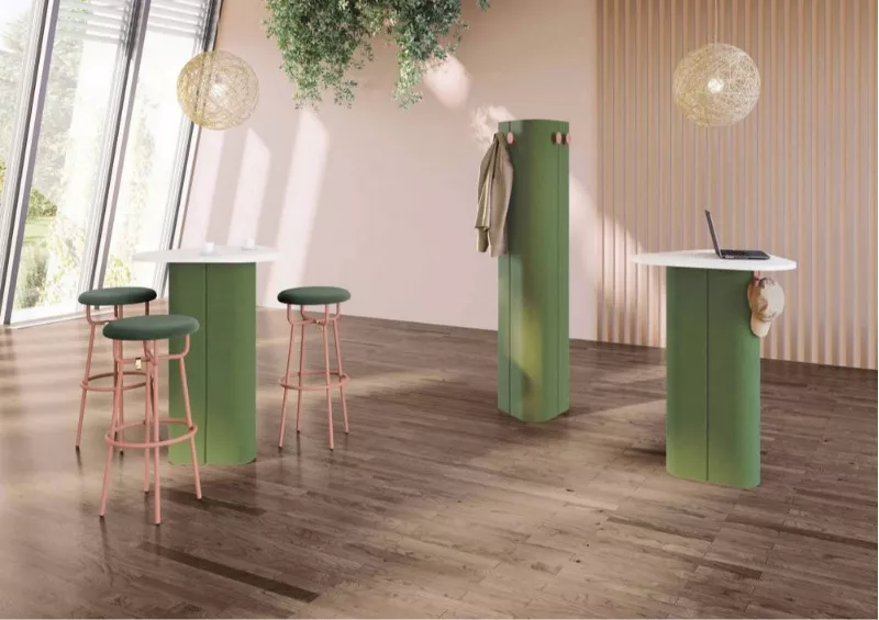 Mange-debout acoustique Manhattan - Design Marie Simon Thomas