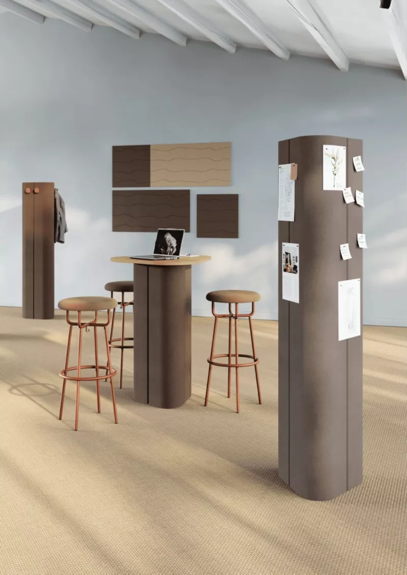 Mange-debout acoustique Manhattan - Design Marie Simon Thomas