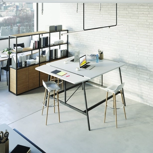 Table de réunion Haute carrée Altys