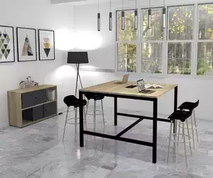 Table haute carrée Astral