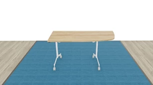 Table d'angle intégrée Quick Moove P70 cm