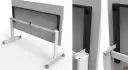 Table de r&eacute;union abattante et mobile Dandy - Gain de place et modularit&eacute;