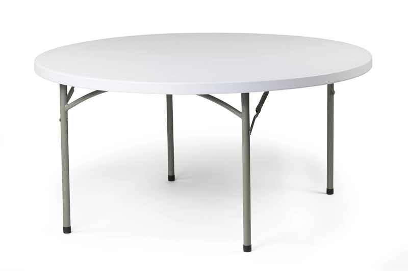 Table pliante ronde polyéthylène